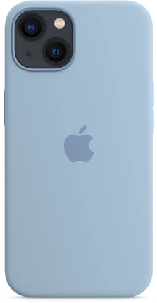 Apple iPhone 13 Siliconen hoesje met MagSafe – licht blauw