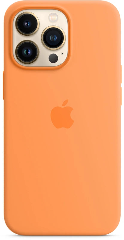 Apple iPhone 13 pro siliconen hoesje - oranje