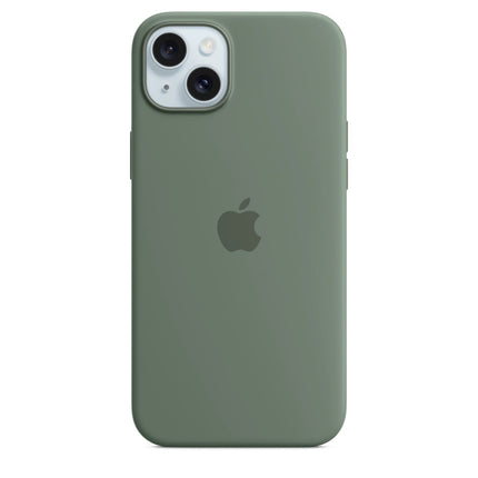 Apple iPhone 15 Plus siliconen case - groen