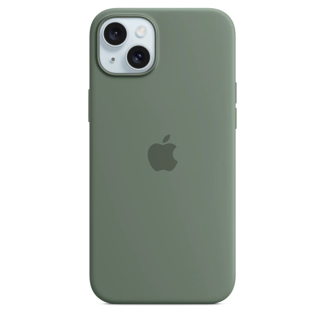 Apple iPhone 15 Plus siliconen case - groen