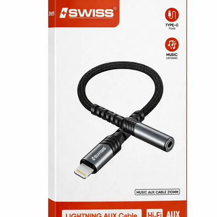 Lightning naar AUX Adapter (3,5mm)