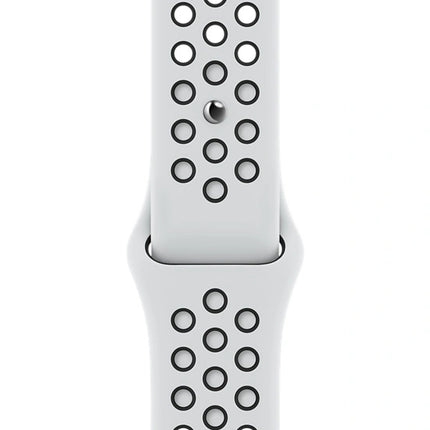 Apple Watch Nike Sport Band 45 mm – Pure Platinum/Black