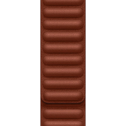 Apple Watch Leather Band 45 mm – Umber