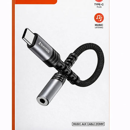 USB-C naar AUX Adapter (3,5mm)